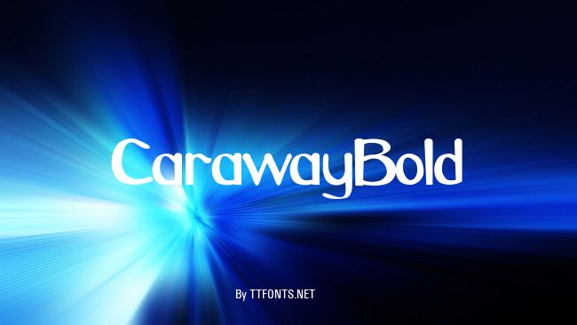 CarawayBold example