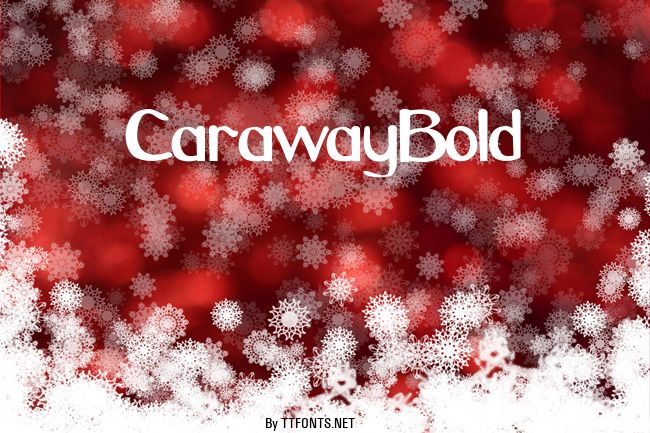 CarawayBold example
