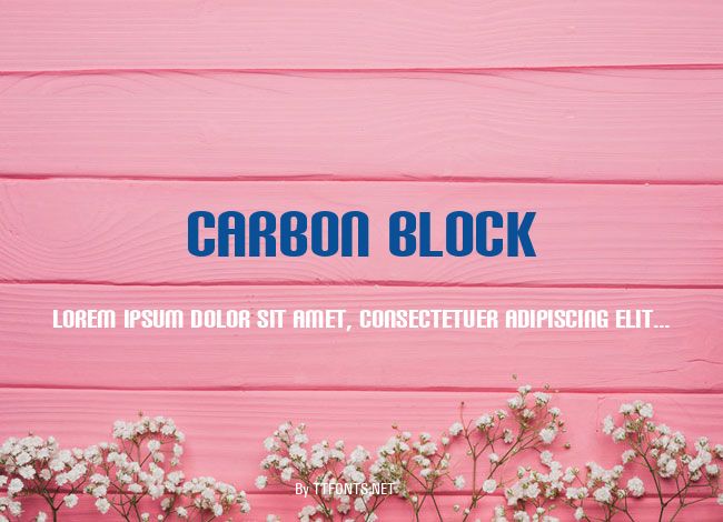 Carbon Block example