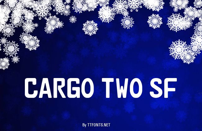 Cargo Two SF example