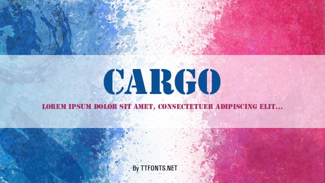 Cargo example