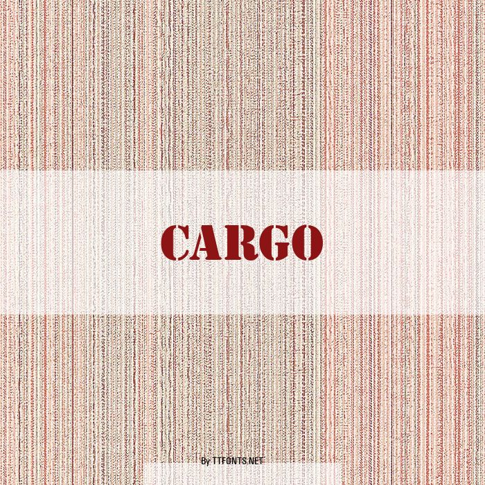 Cargo example