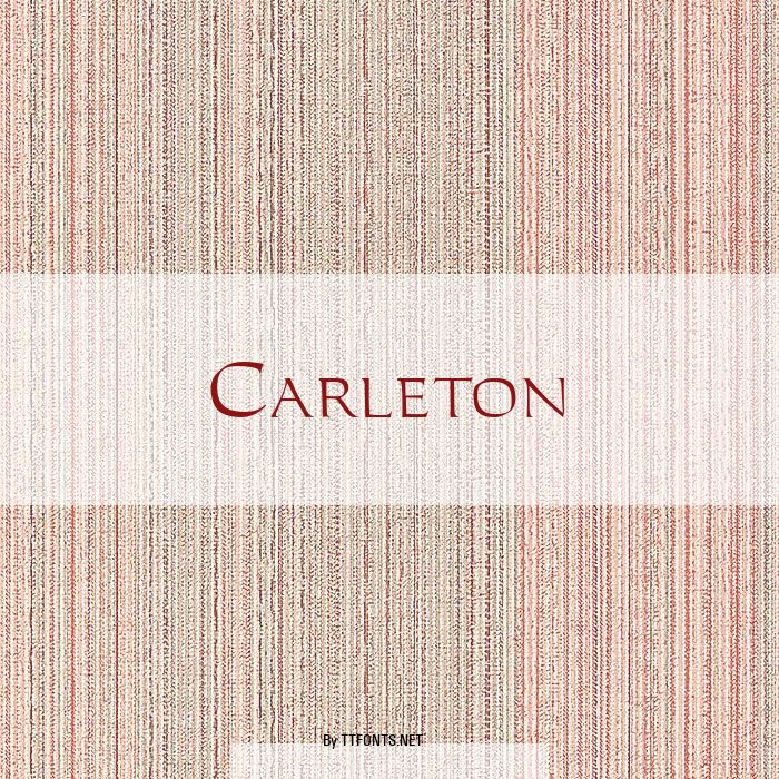 Carleton example