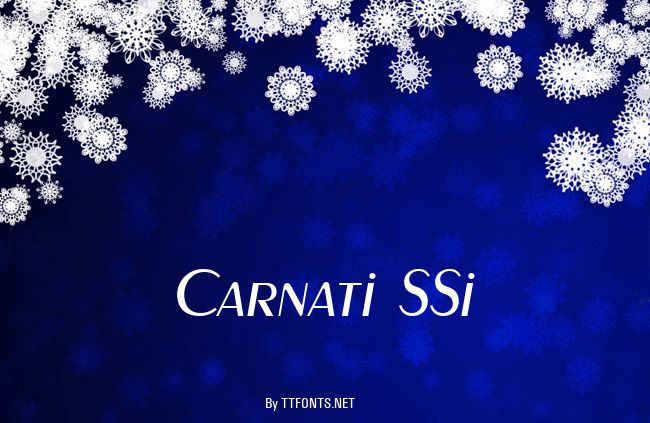 Carnati SSi example