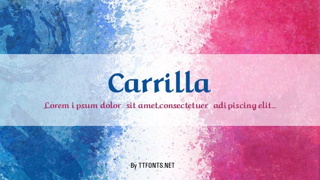 Carrilla example