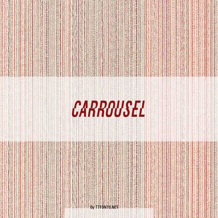 Carrousel example