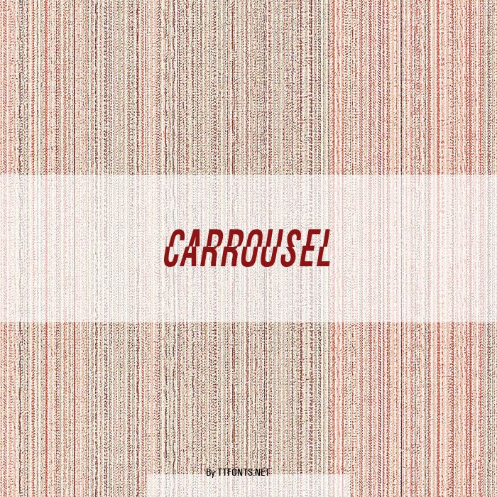 Carrousel example