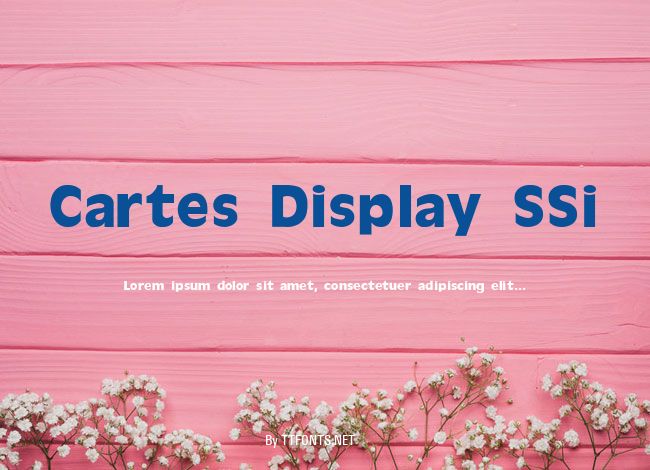 Cartes Display SSi example