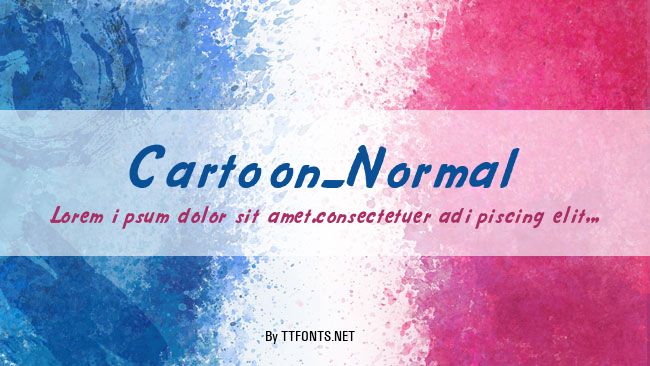 Cartoon-Normal example