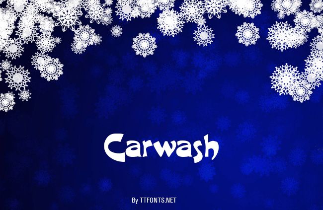 Carwash example