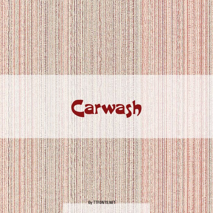 Carwash example