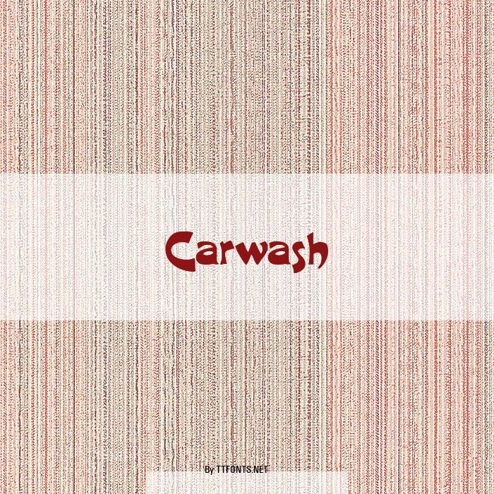 Carwash example
