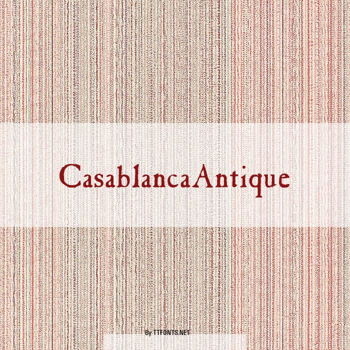 CasablancaAntique example
