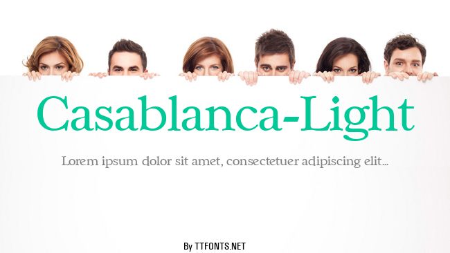 Casablanca-Light example