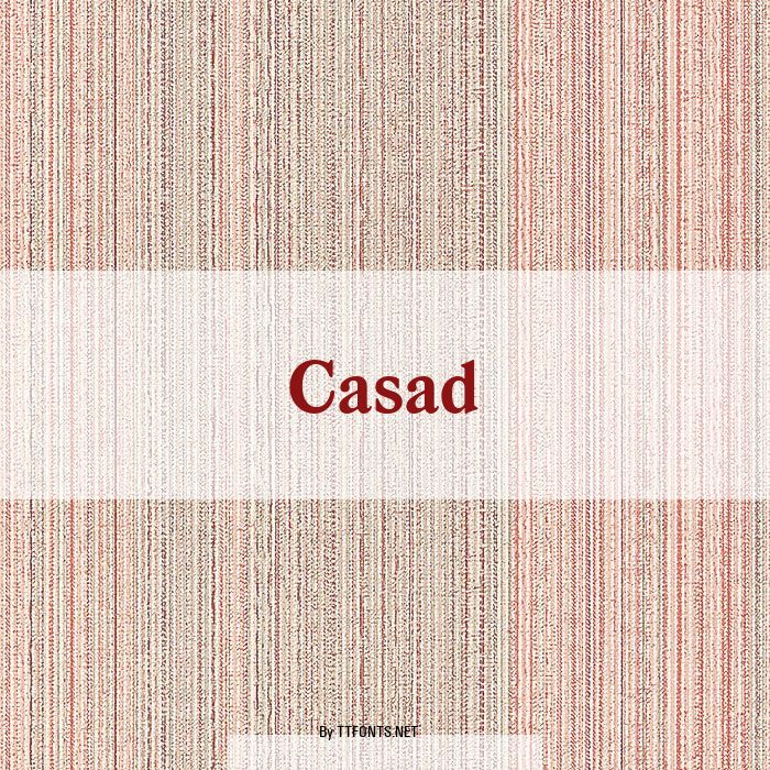 Casad example