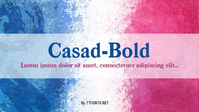 Casad-Bold example