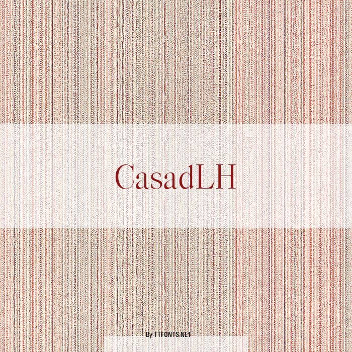 CasadLH example