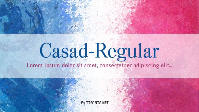 Casad-Regular example