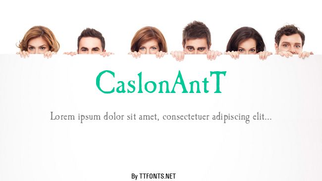 CaslonAntT example