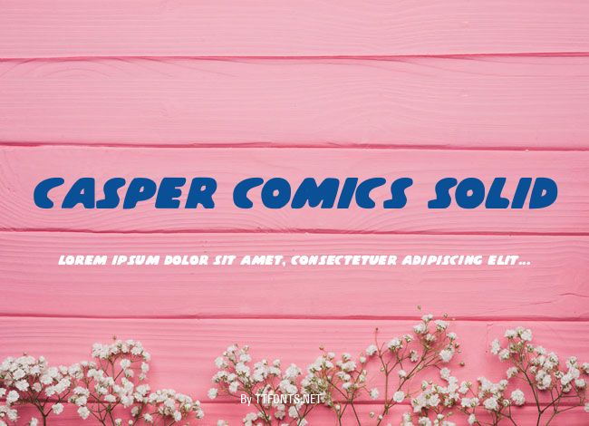 Casper Comics Solid example