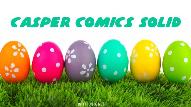 Casper Comics Solid example
