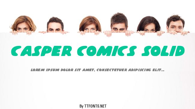 Casper Comics Solid example