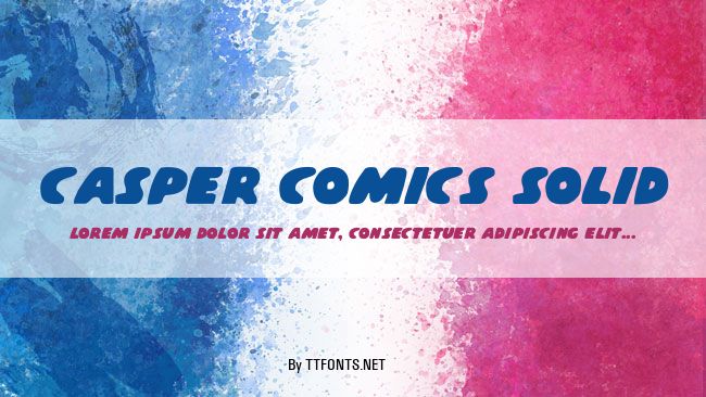 Casper Comics Solid example