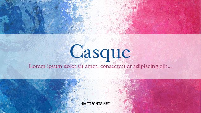 Casque example