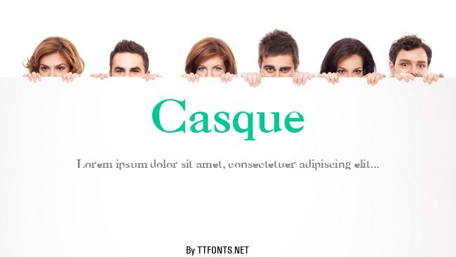 Casque example