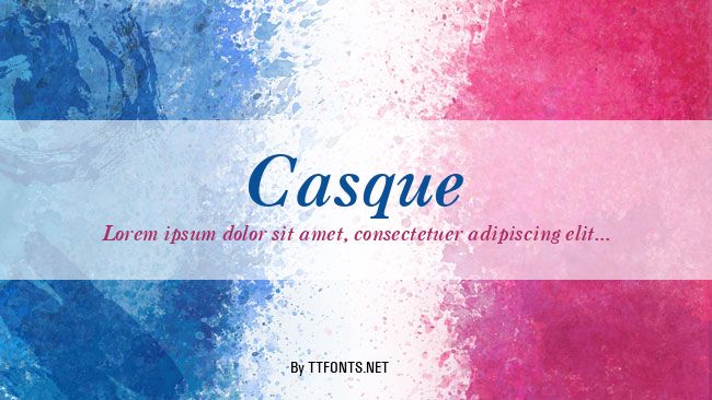 Casque example