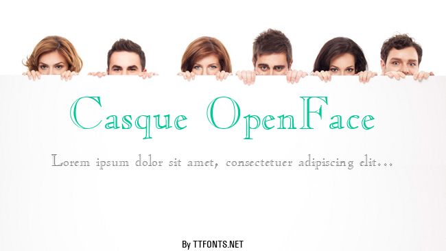 Casque OpenFace example