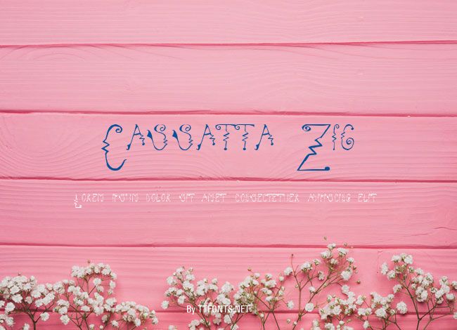 Cassatta Zig example
