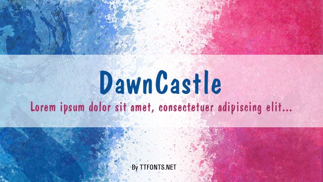 DawnCastle example