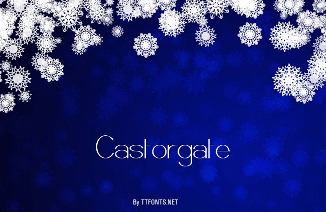 Castorgate example