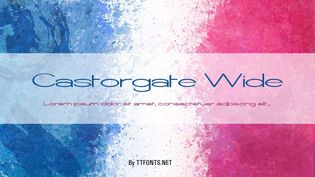 Castorgate Wide example