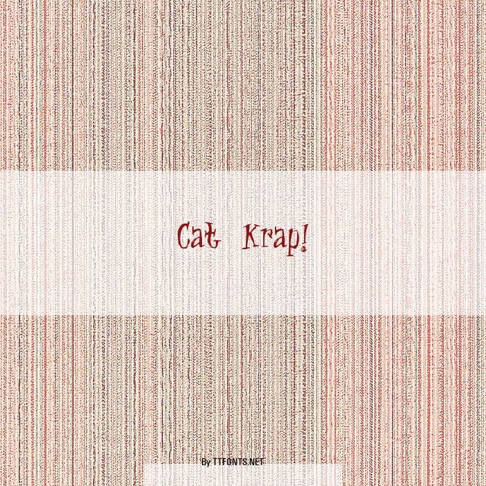 Cat Krap! example