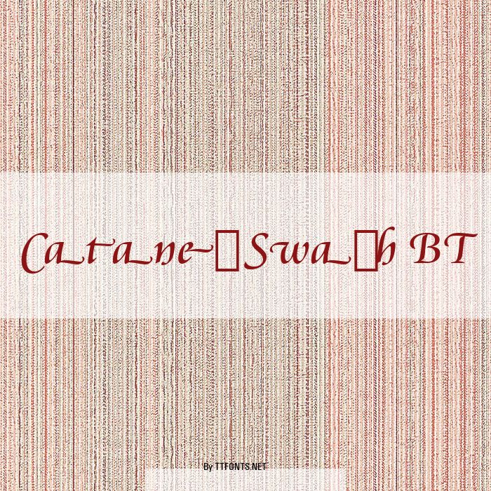 Cataneo Swash BT example