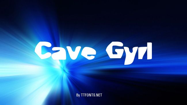 Cave Gyrl example