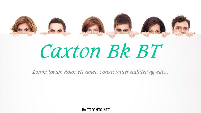 Caxton Bk BT example