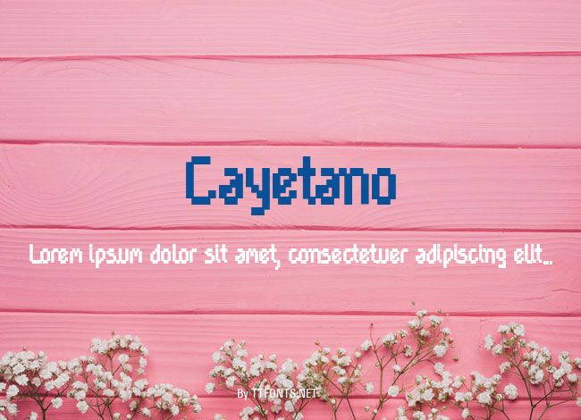Cayetano example