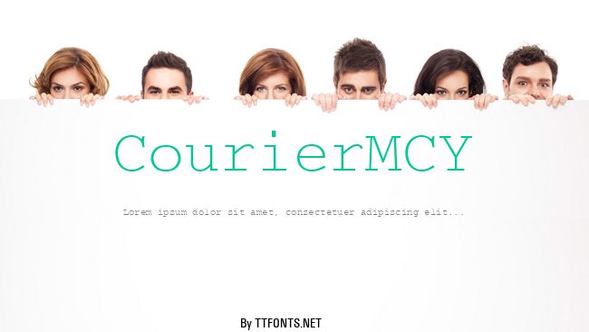 CourierMCY example