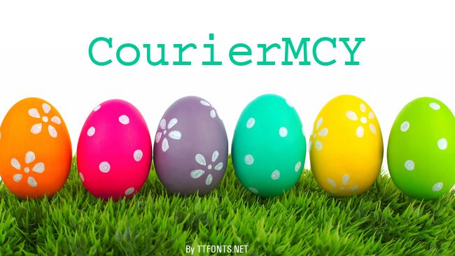 CourierMCY example
