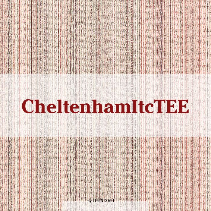 CheltenhamItcTEE example