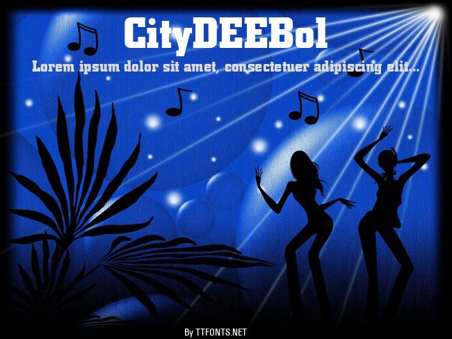 CityDEEBol example