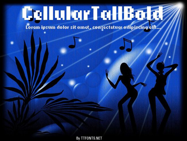 CellularTallBold example