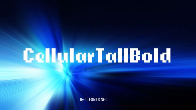 CellularTallBold example