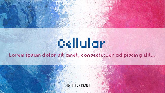 Cellular example