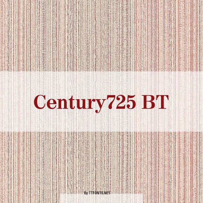Century725 BT example
