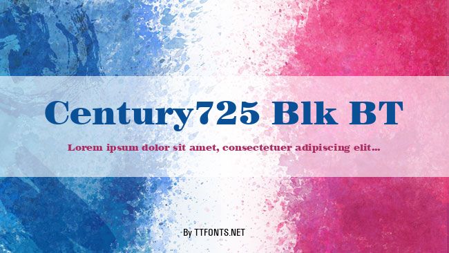 Century725 Blk BT example