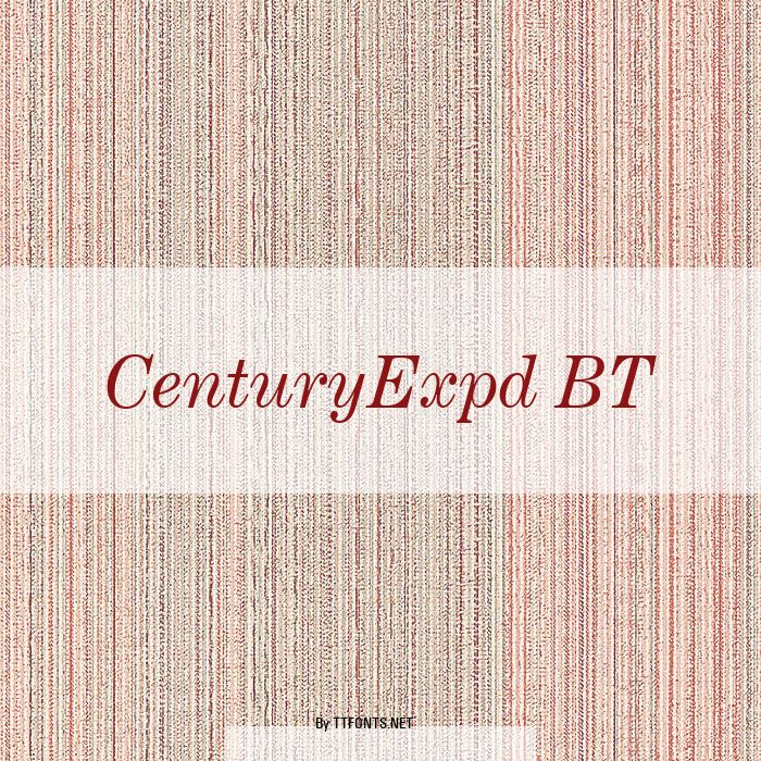 CenturyExpd BT example
